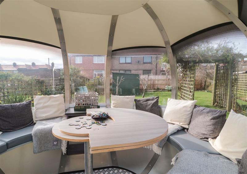 Enjoy the living room at Coast Cottage, Bamburgh