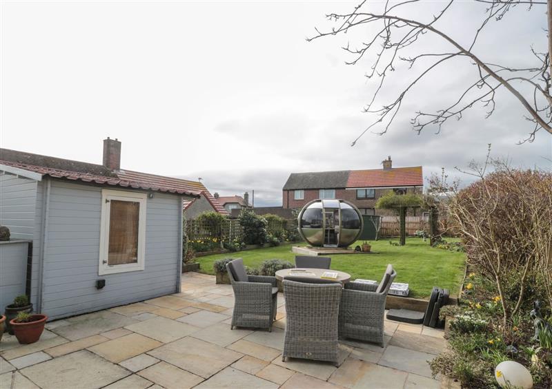 Outside at Coast Cottage, Bamburgh