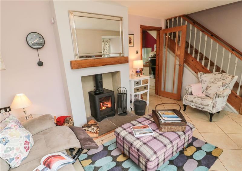 Relax in the living area at Coast Cottage, Bamburgh