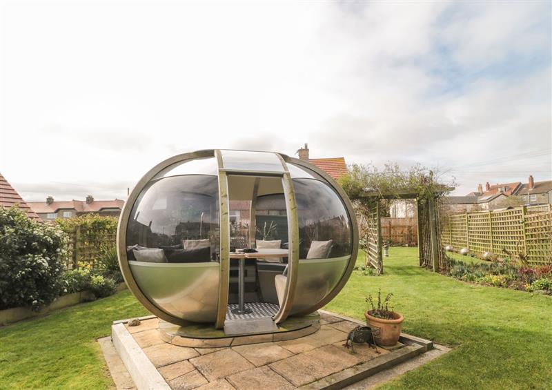 The garden at Coast Cottage, Bamburgh