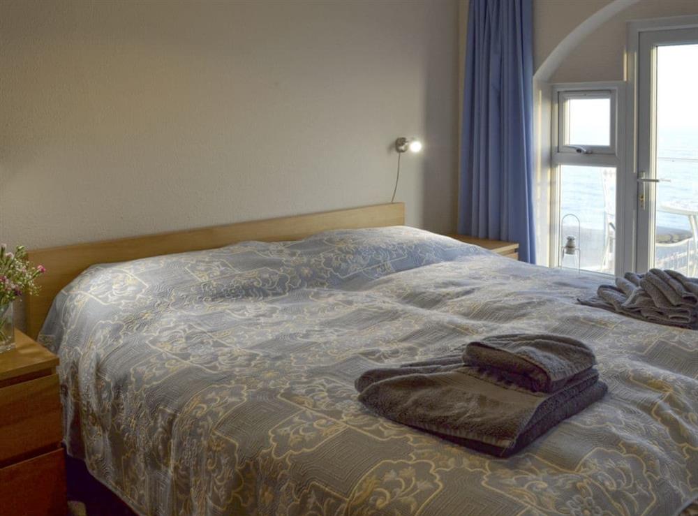 Restful double bedroom at Coast Lodge in Pevensey Bay, East Sussex
