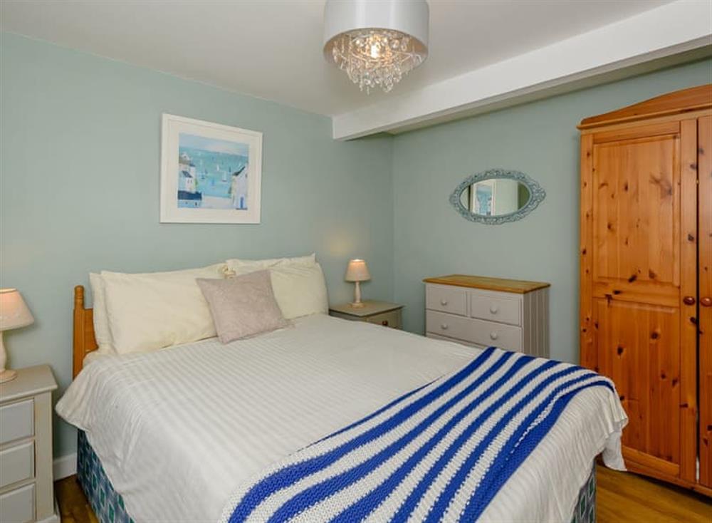 Double bedroom at Coast View Apartment in Lyme Regis, England