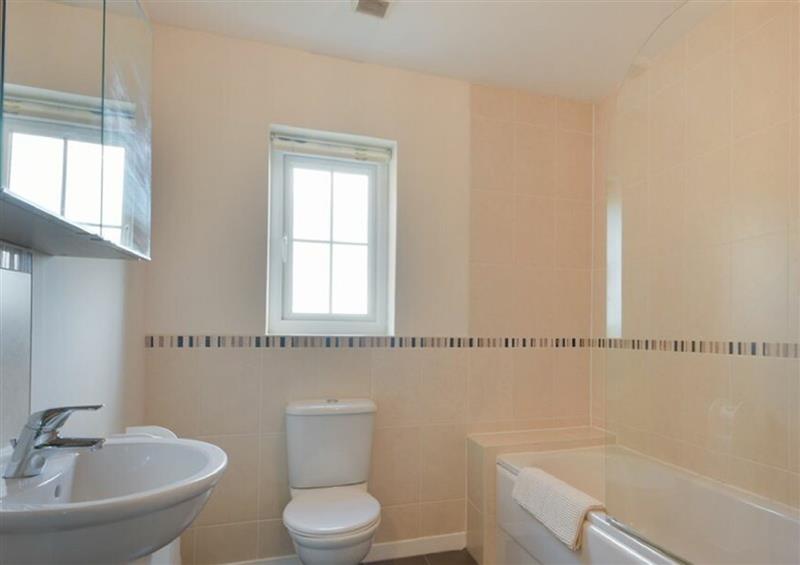 The bathroom at Coast View, Beadnell
