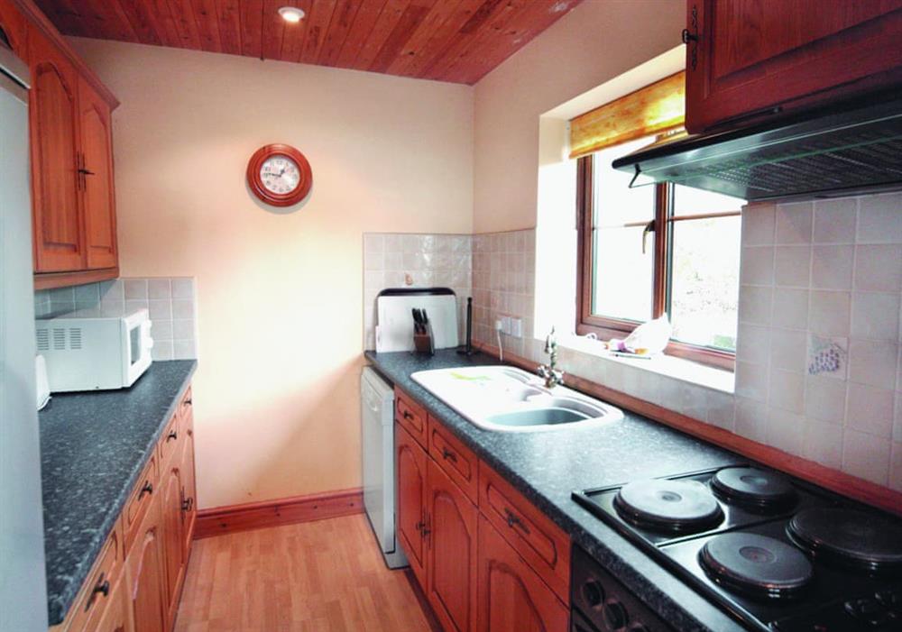 Kitchen at Coast View Cottage in Carmarthen, Dyfed