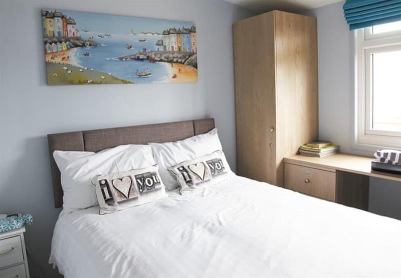 Bedroom in the Exe at Coast View Holiday Park in Shaldon, South Devon