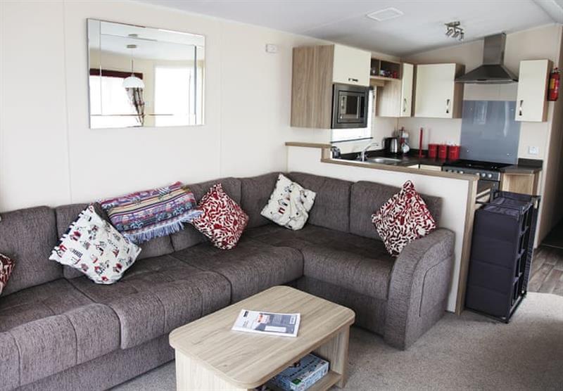 Inside a Bray at Coast View Holiday Park in Shaldon, South Devon
