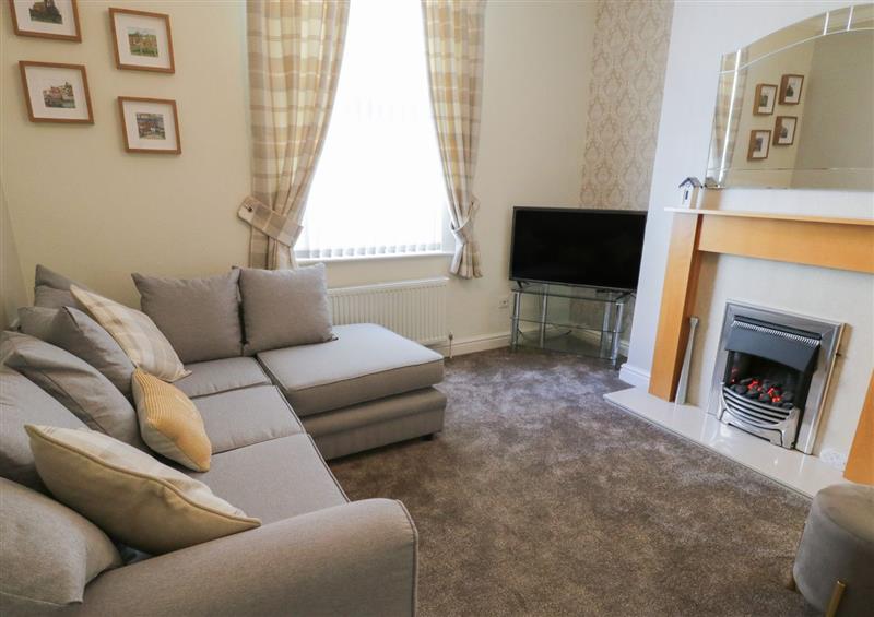 This is the living room at Coastal Corner, Whitby