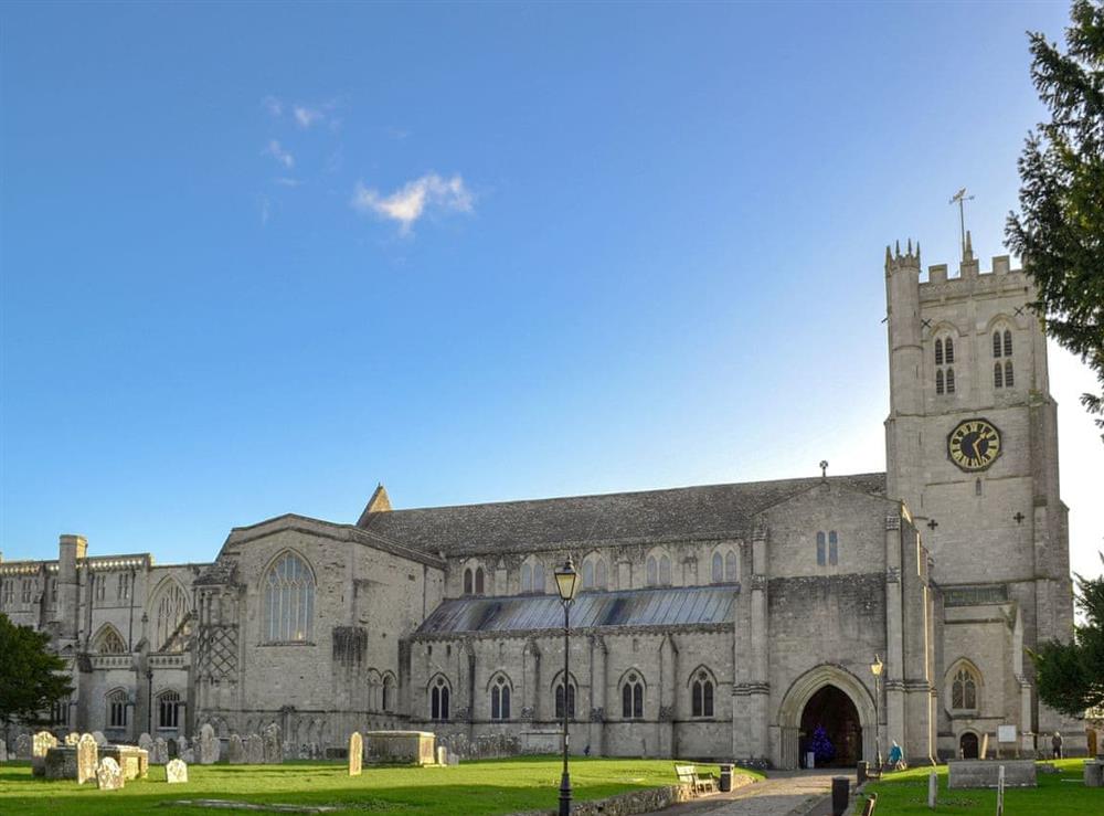 Christchurch Priory at Coastal Dream in Mudeford, near Christchurch, Dorset