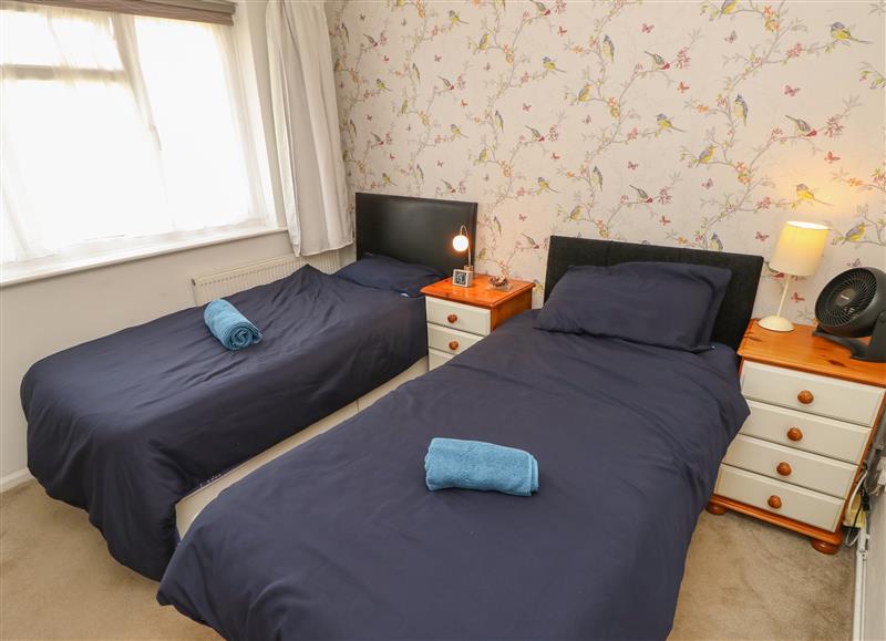One of the bedrooms at Coastal Haven, Felpham