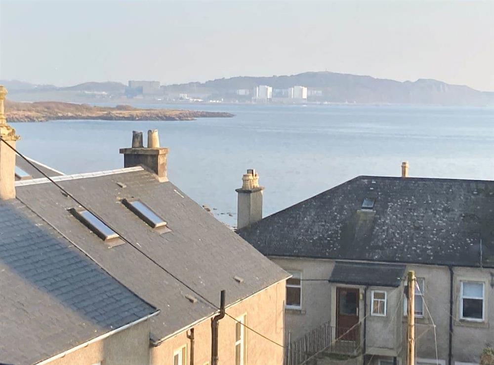 View from living area at Coastal Views Millport in Isle of Cumbrae, Scotland