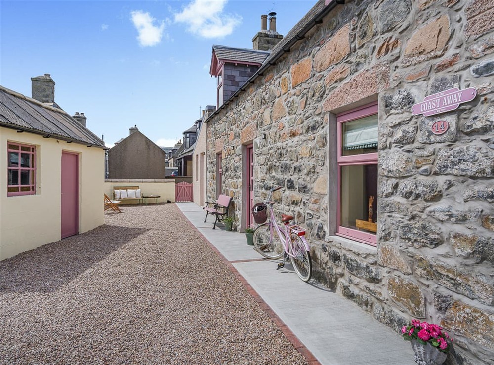 Exterior at Coastaway in Fraserburgh, Aberdeenshire