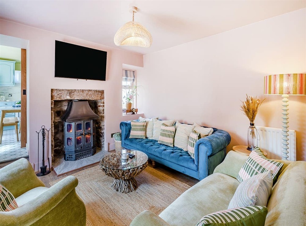 Living room at Coastaway in Fraserburgh, Aberdeenshire