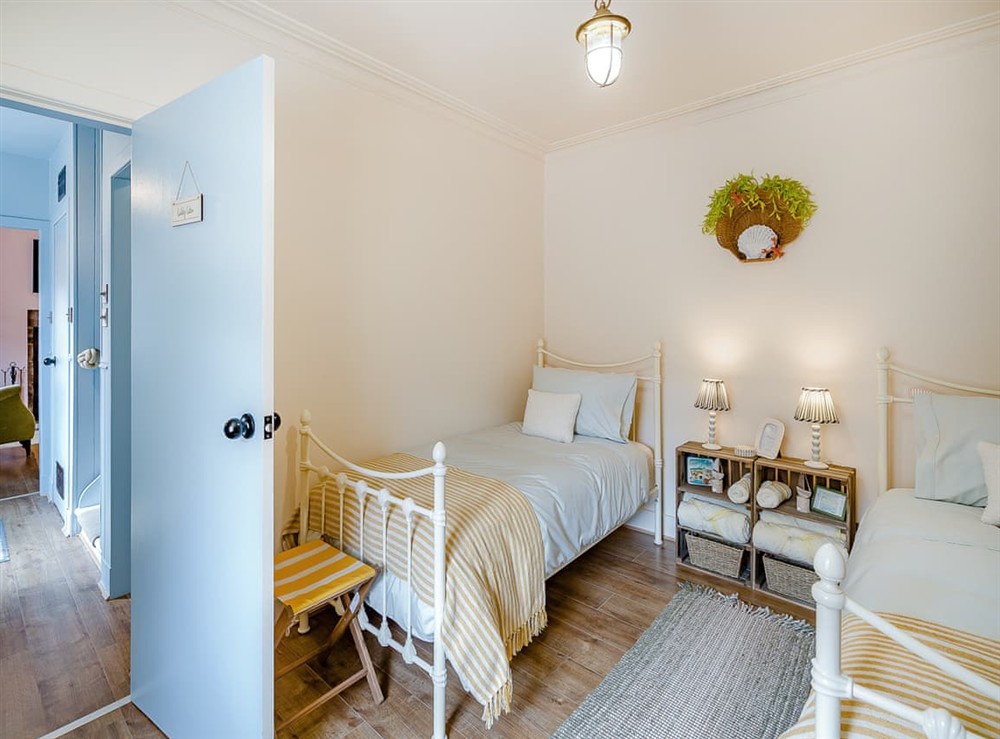 Twin bedroom at Coastaway in Fraserburgh, Aberdeenshire