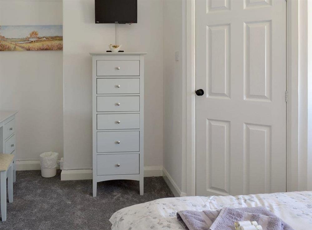 Stylish double bedroom at Coasters Retreat in Bridlington, North Humberside