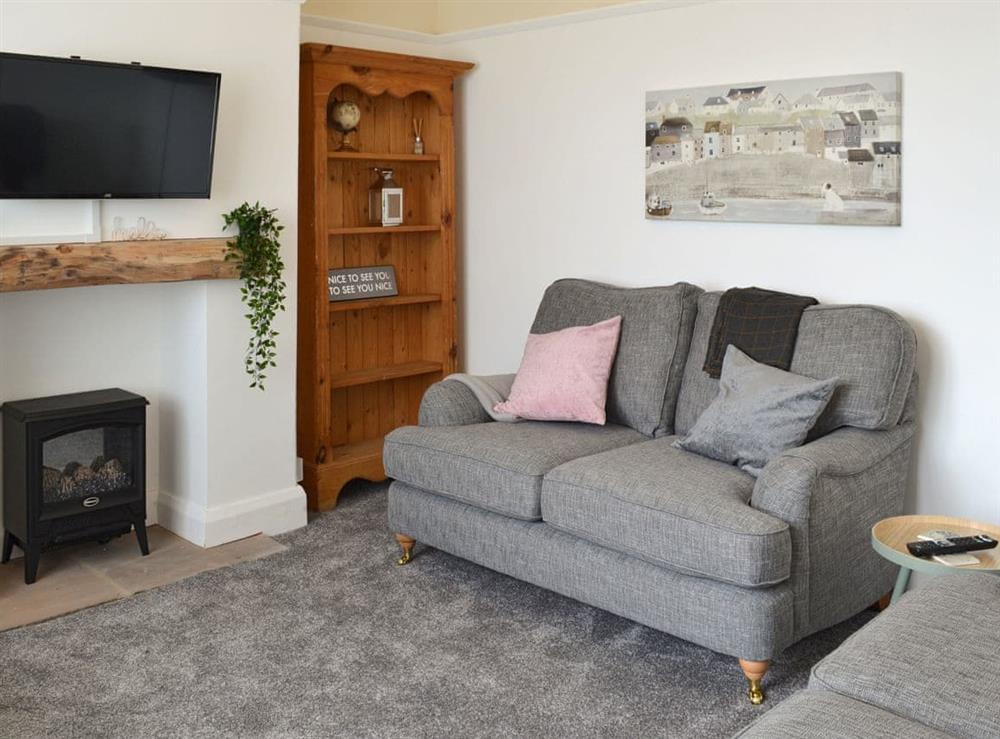 Welcoming living room at Coasters Retreat in Bridlington, North Humberside