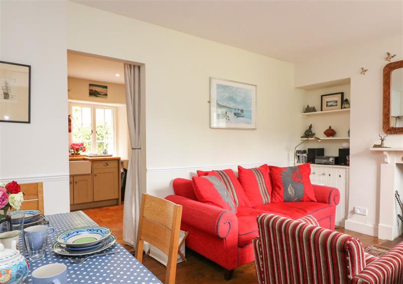 Enjoy the living room at Coastguard Cottage, Kingswear