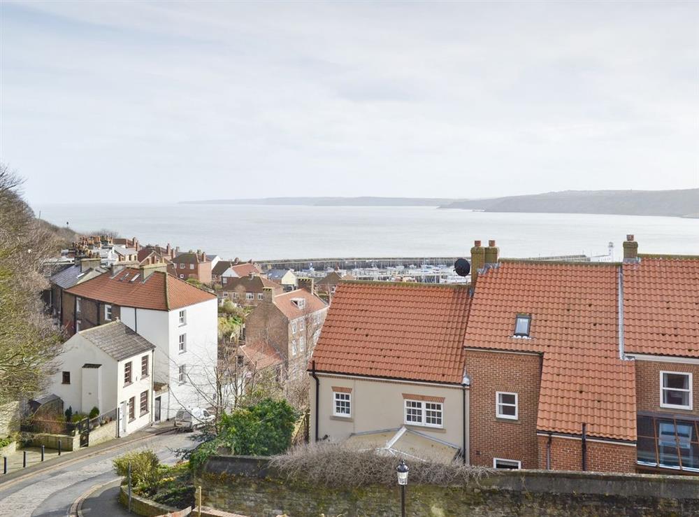 View from property at Coastguard Cottage Paradise in Scarborough, North Yorkshire