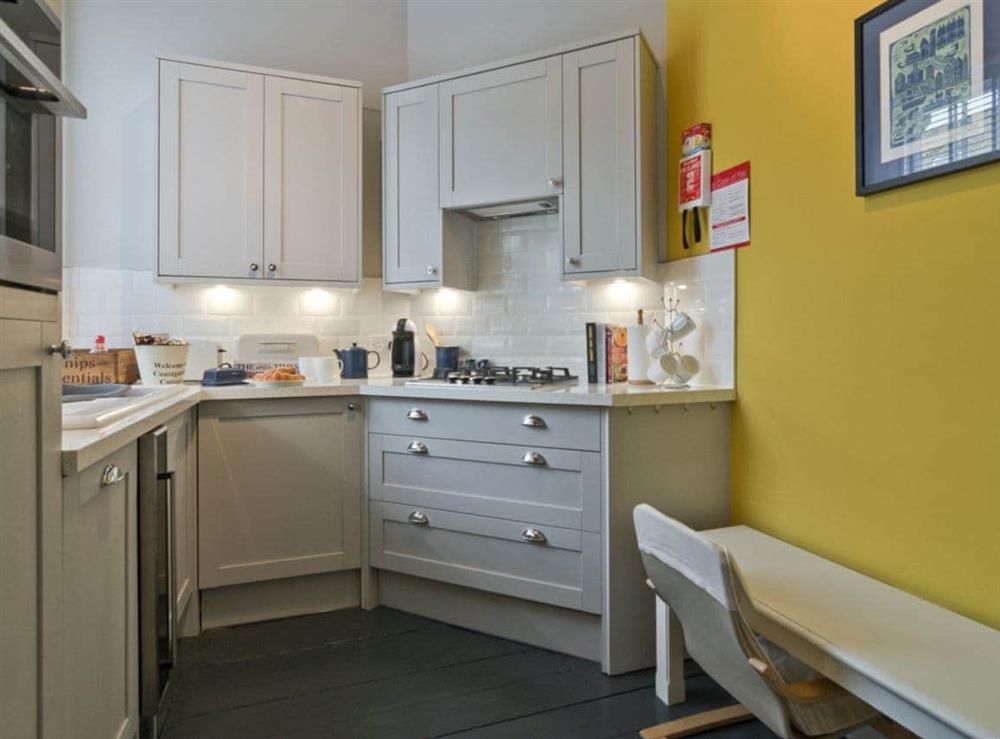 Modern, well equipped kitchen at Coastguard Retreat in Ramsgate, Kent