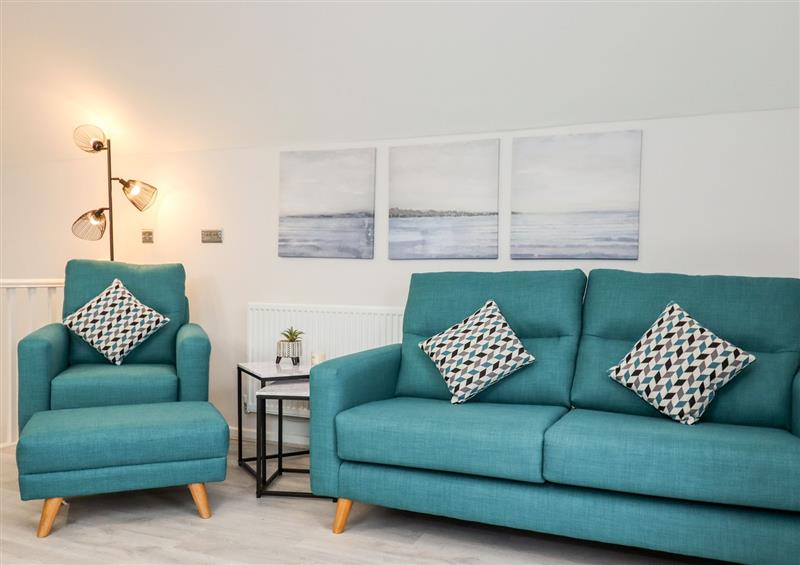 Relax in the living area at Coastguards View, Whitby
