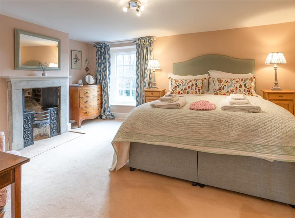 Double bedroom at Coates Cottage in Baslow, near Bakewell, Derbyshire