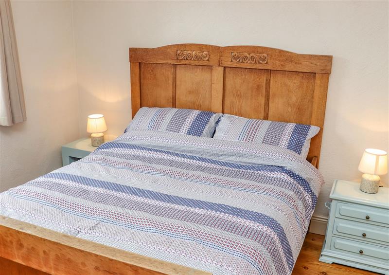 One of the bedrooms at Cob Cottage, Kilmore