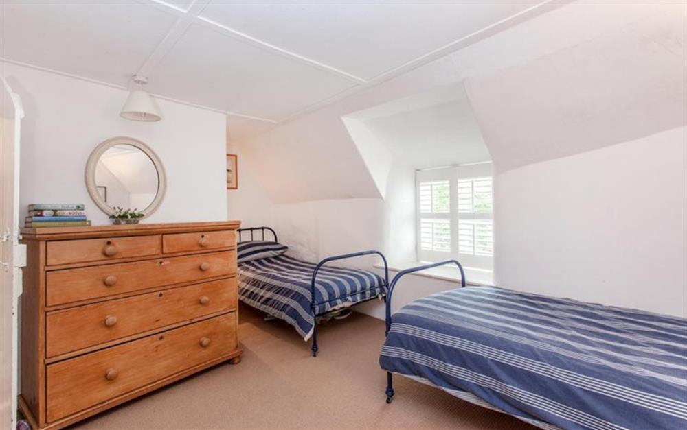 Another view of the triple room at Cob Cottage in Kingsbridge