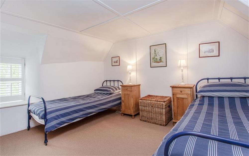 The triple room at Cob Cottage in Kingsbridge