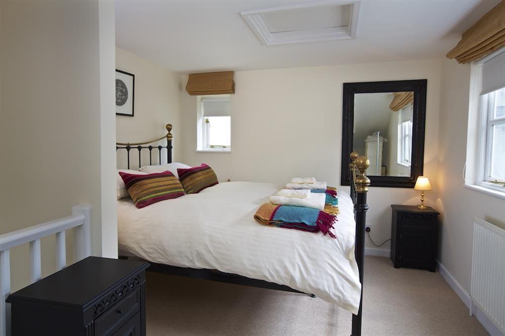 Spacious Master bedroom at Cob Cottage in , Salcombe