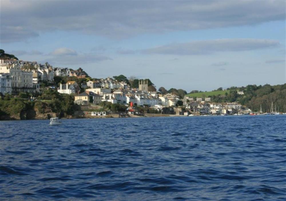 Fowey harbour at Cob Loaf Cottage in Fowey