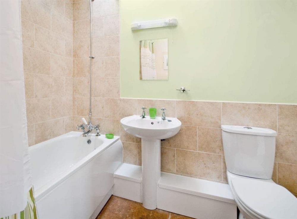 Bathroom at Cobble Cottage in Filey, North Yorkshire