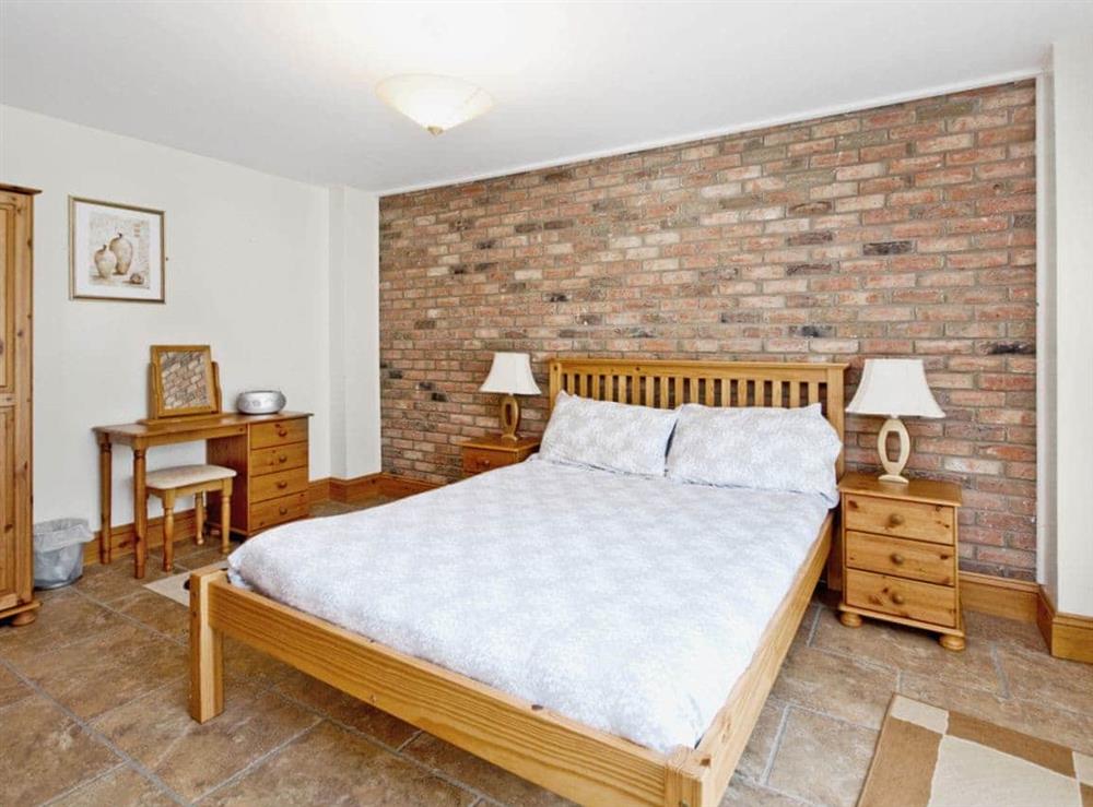 Double bedroom at Cobble Cottage in Filey, North Yorkshire