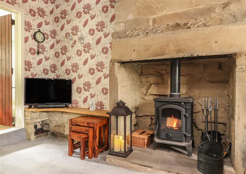 The living area at Cobblers Cottage, Haworth