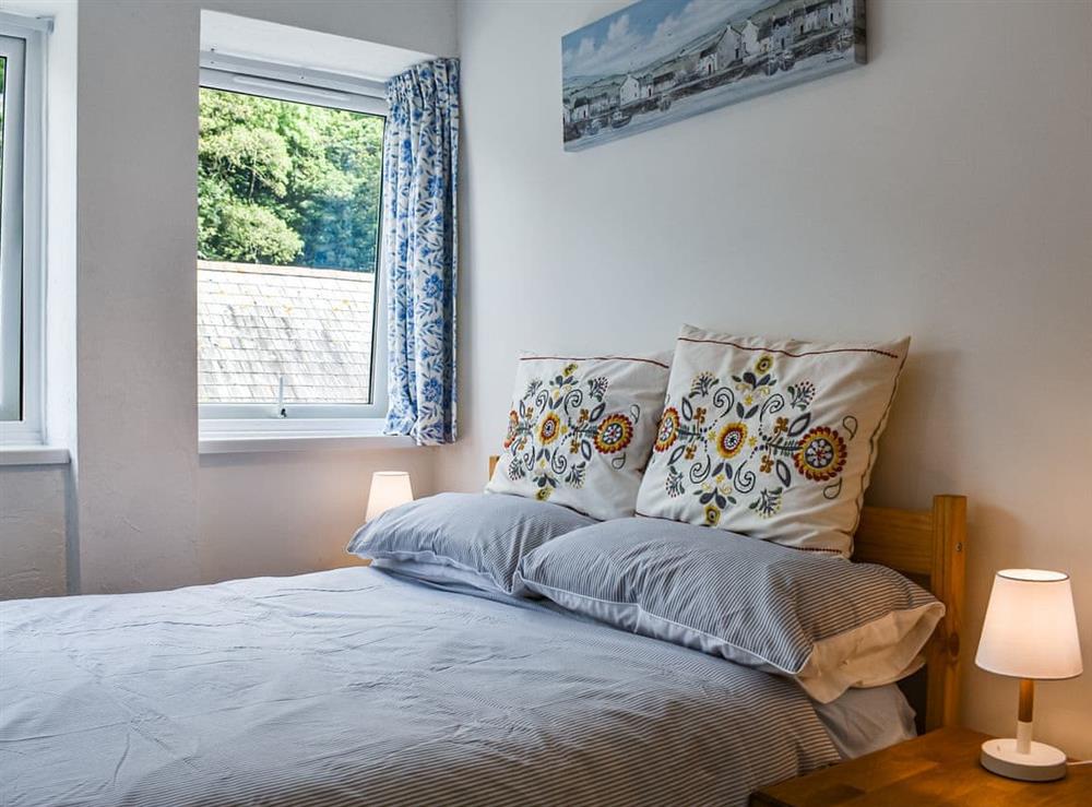 Double bedroom at Cobblers Cottage in Lynmouth, Devon