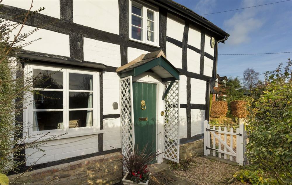This classic black and white cottage is set on north Herefordshire’s Black and White Village Trail