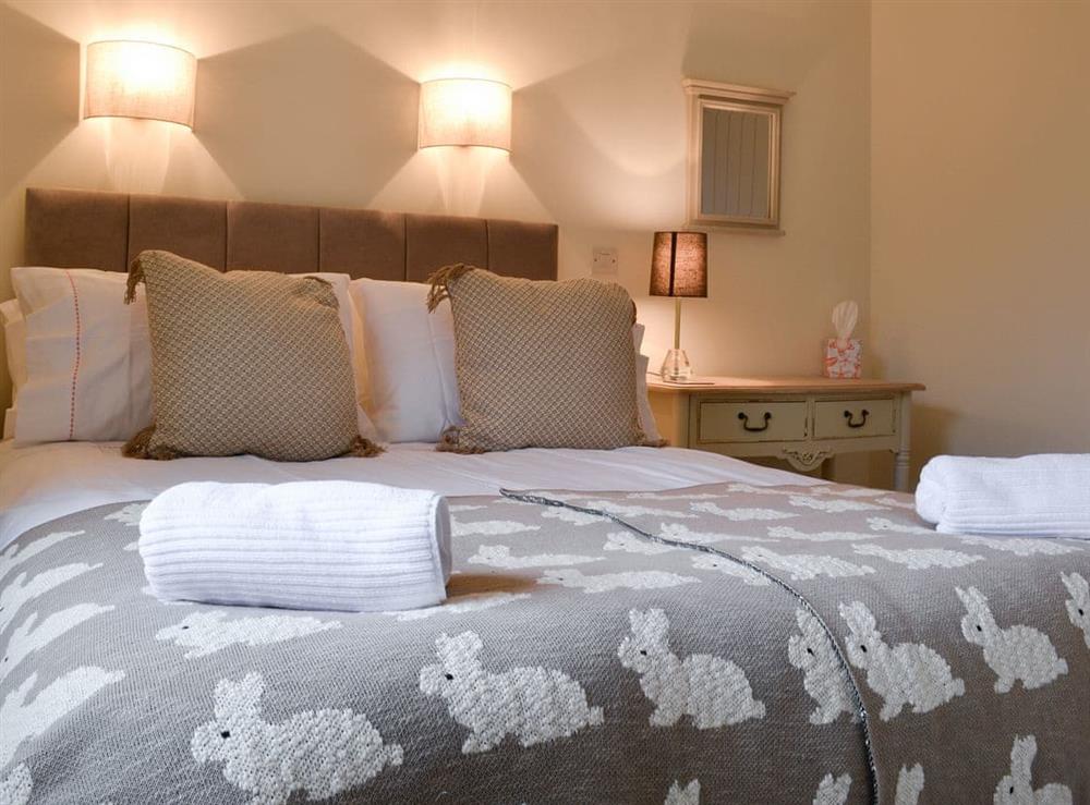 Double bedroom at Cobblers Cottage in Ripley, near Harrogate, North Yorkshire