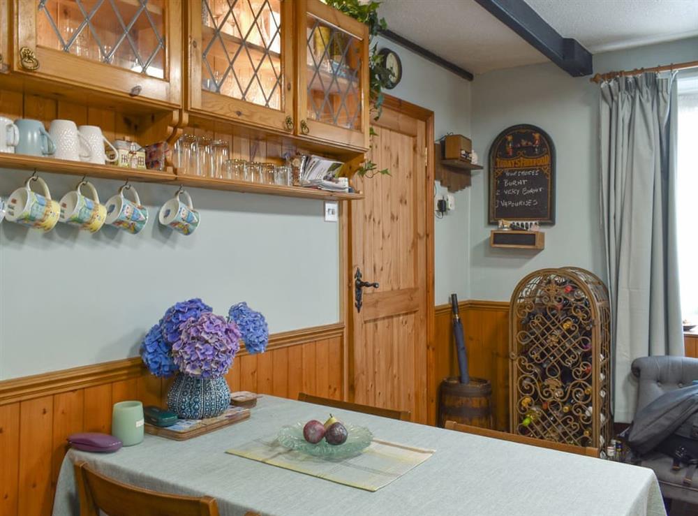 Dining Area at Cobblers Cottage in St Austell, Cornwall
