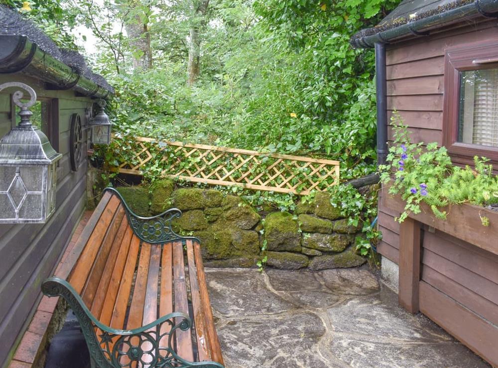 Outdoor area at Cobblers Cottage in St Austell, Cornwall