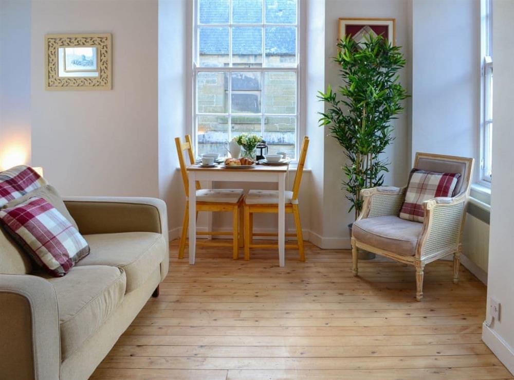Lovely and light living area with views to two aspects at Cobblestone Corner in Kelso, The Scottish Borders, Roxburghshire