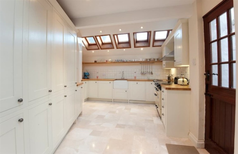 Kitchen area (photo 3) at Cobblestones in St Mawes, Cornwall