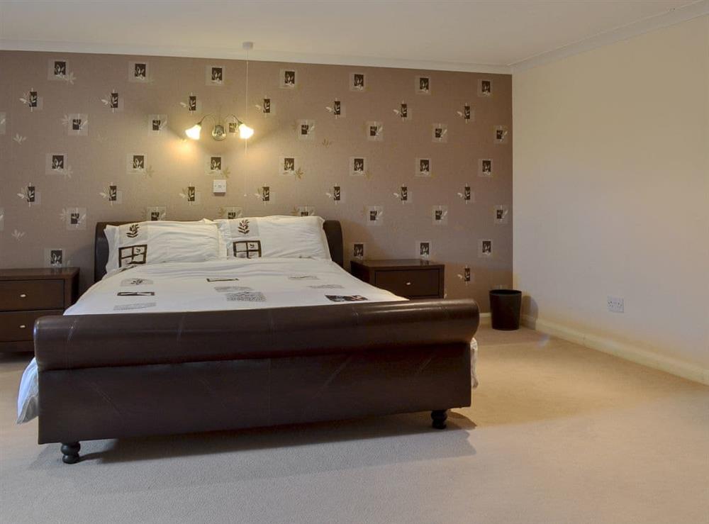 Comfortable double bedroom at Cobblestones in Wigton, near Carlisle, Cumbria