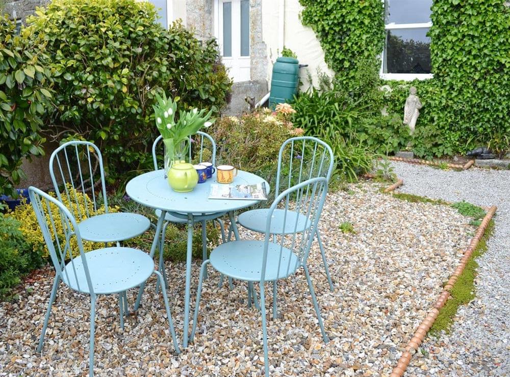 Outdoor area at Cobis Cape Cottage in St. Just, Cornwall