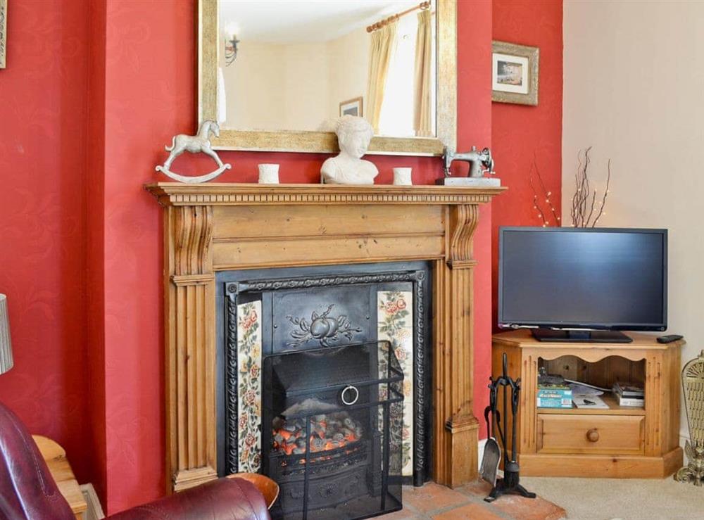 Living room at Coble Cottage in Flamborough, North Humberside