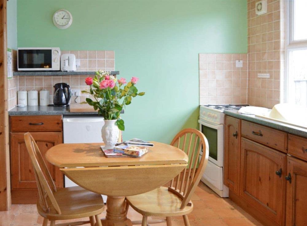 Light and airy kitchen and dining area at Coble  in Staithes, near Whitby, Cleveland
