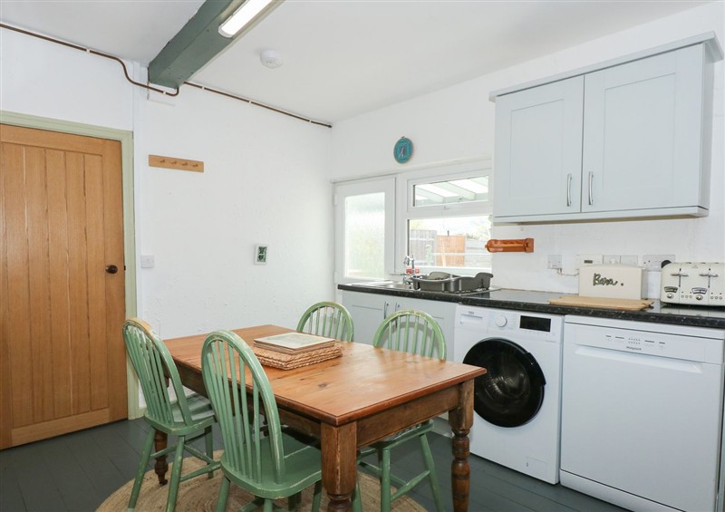 The kitchen at Cobweb Cottage, Waunfawr