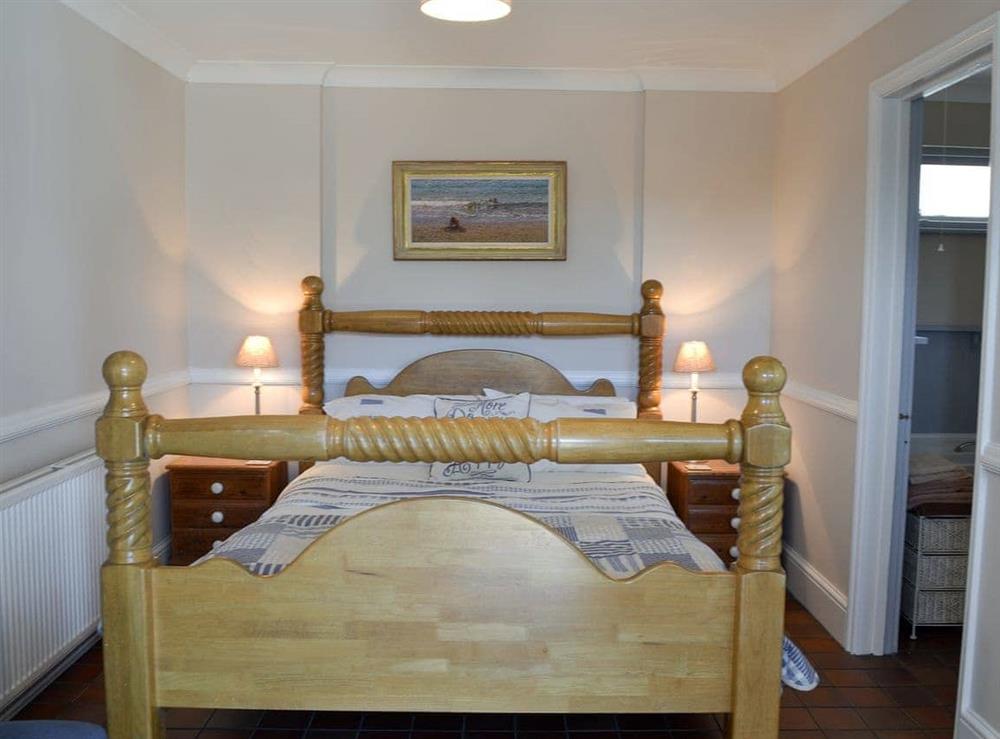 Annexe kingsize bedroom with additional bed at Cockle Warren in Hayling Island, Hampshire