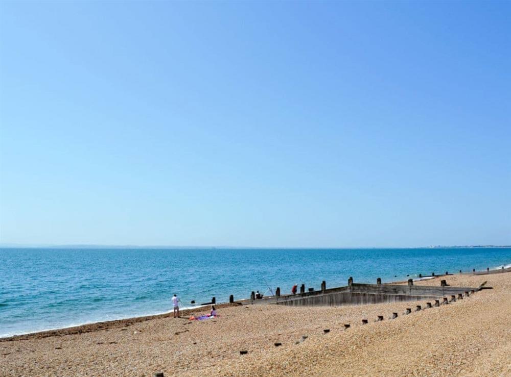 Local Beach at Cockle Warren in Hayling Island, Hampshire