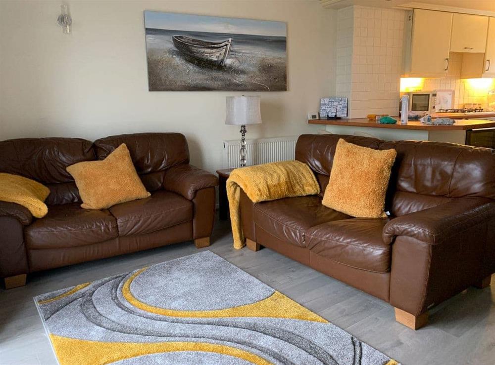 Charming open plan living space at Cockleshell Cottage in Haverigg, near Millom, Cumbria