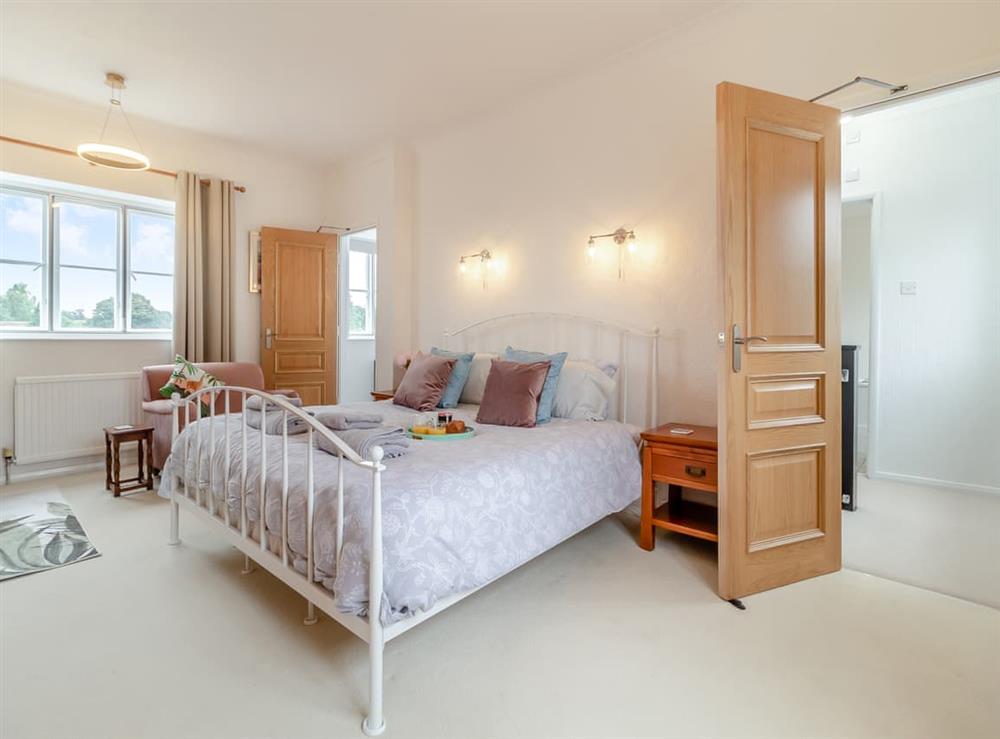 Double bedroom at Coconut Mill in Lavenham, near Sudbury, Suffolk