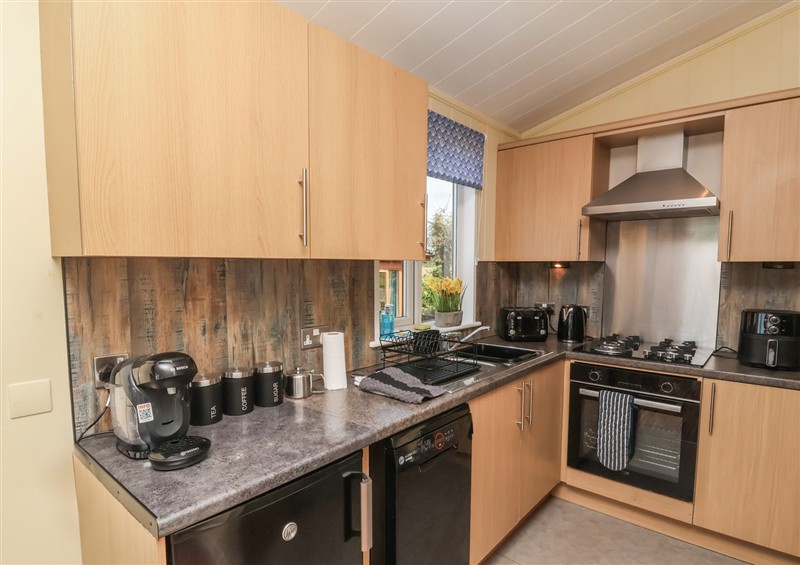 Kitchen at Cody Lodge, Mullacott Park near Ilfracombe