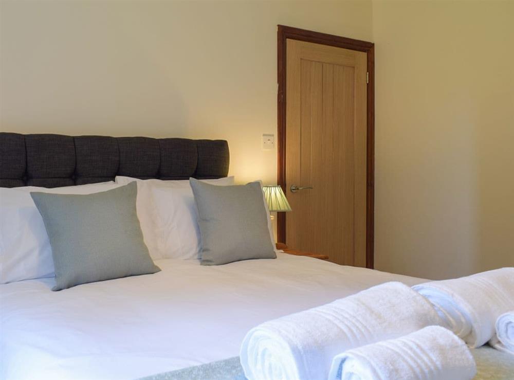 Double bedroom at Coed Tir in Gladestry, near Kington, Powys